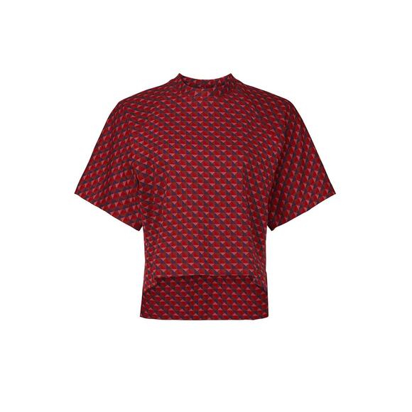 Rosetta Getty Triangle Cocoon T-Shirt - Size Small - Picture 1 of 8